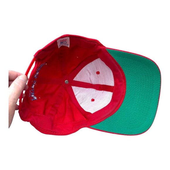 Bubba Gump Shrimp Co. Red Adjustable Hat Embroidered Logo Cap Forrest Gump READ - Picture 8 of 9